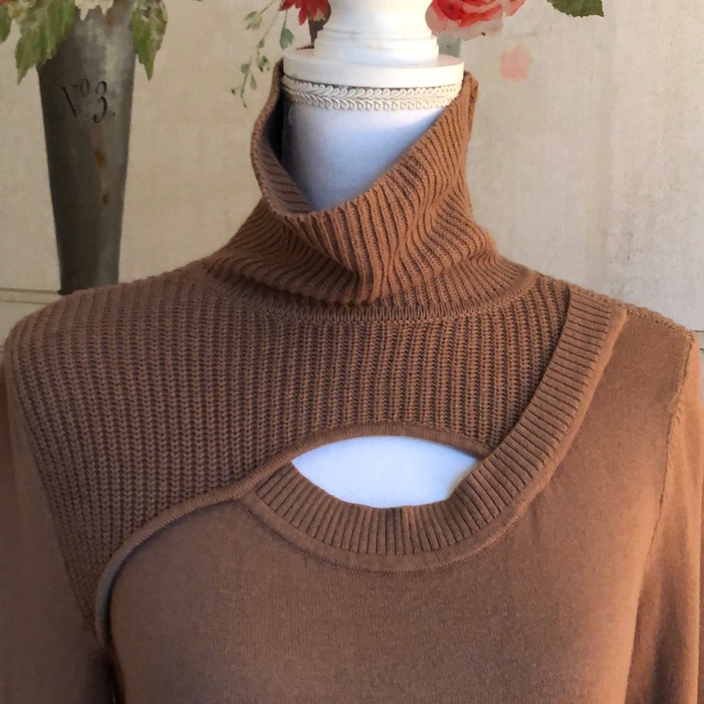 Chico’s Tan Turtleneck